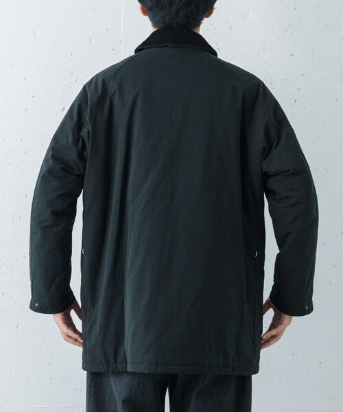URBAN RESEARCH(アーバンリサーチ)の「『別注』Barbour / URBAN RESEARCH PADDED OS BEAUFORT(テーラードジャケット・メンズ・black/navy・36/38/40/42)」の4枚目の写真