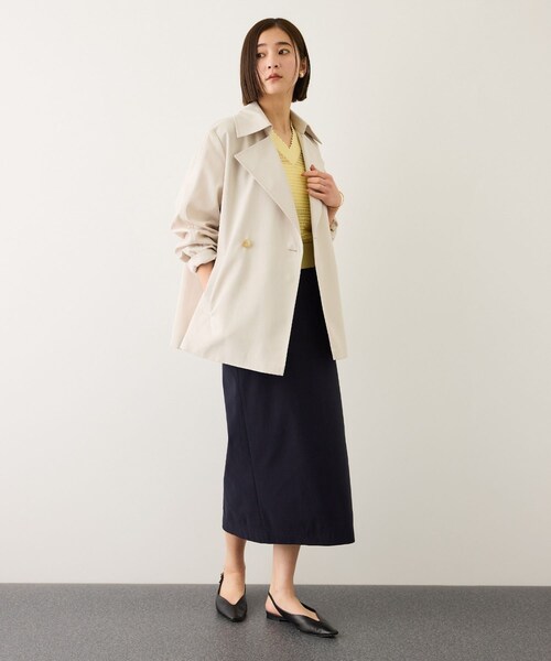 ROPE'（ロペ）の「ピンタックサマーノースリーブニット/イージーケア（ニット/セーター・レディース・ホワイト系/クリーム・F）」の13枚目の写真