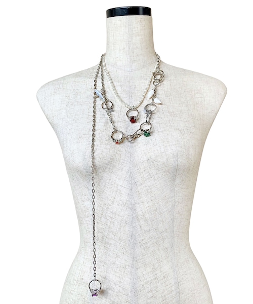PAMEO POSE(パメオポーズ)の「Toy Ring Necklace(ネックレス・レディース・シルバー・F)」の8枚目の写真