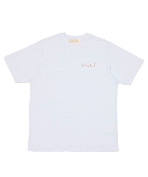 bonjour records（ボンジュールレコーズ）の「Jolene/ジョリーン house tee（Tシャツ/カットソー・レディース・ホワイト/ベージュ/サックス・L/M/XL）」の3枚目の写真