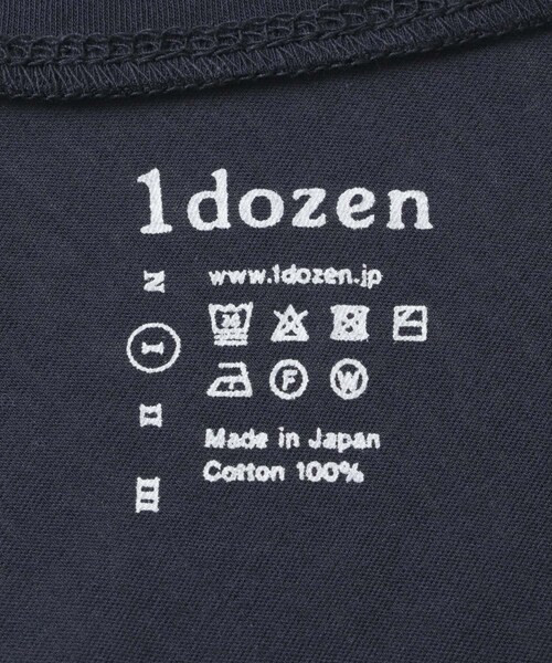 かぐれ（カグレ）の「1dozen　スピンドルTシャツ（Tシャツ/カットソー・レディース・Black/Navy・1）」の19枚目の写真