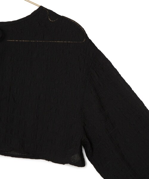ROPE' PICNIC（ロペピクニック）の「ふくれジャガードボレロ（その他トップス・レディース・ブラック/キナリ・F）」の20枚目の写真