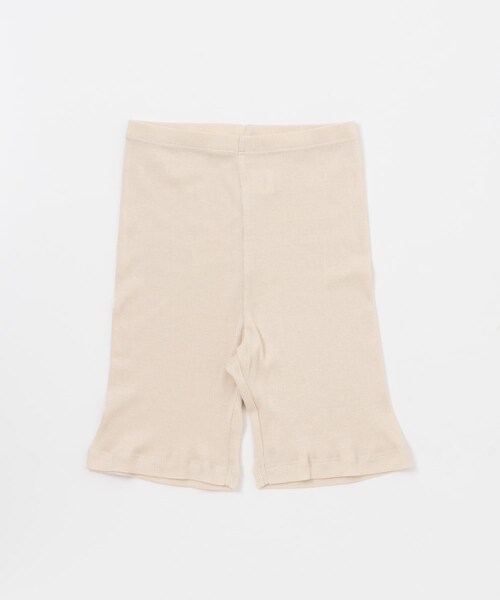 かぐれ（カグレ）の「シルクテレコショートレギンス（レギンス/スパッツ・レディース・IVORY/CHARCOAL・FREE）」の12枚目の写真