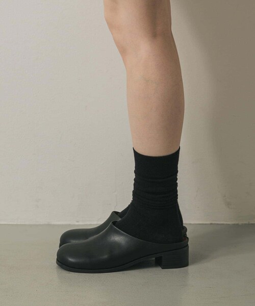 SENSE OF PLACE by URBAN RESEARCH（センスオブプレイスバイアーバンリサーチ）の「ワイドトゥヒールスリッポン（その他シューズ・レディース・BLACK/BROWN・S/M/L）」の17枚目の写真