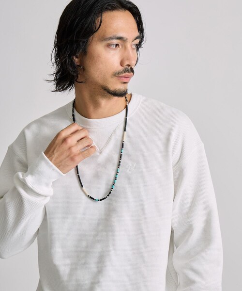 Saturdays NYC（サタデーズ ニューヨークシティ ）の「MIKIA x Saturdays NYC Bandana（ネックレス・レディース・ブラック/グリーン/レッド・F）」の16枚目の写真