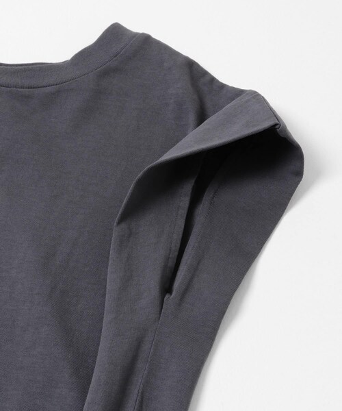 EKAL（エカル）の「製品染カットワンピース（ワンピース・レディース・グレージュ/ブラウン/グラファイト・one）」の22枚目の写真