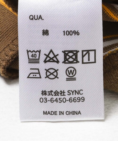 URBAN RESEARCH Sonny Label（アーバンリサーチサニーレーベル）の「HANG TEN　LA HOJJA BORDER TANK（タンクトップ・メンズ・OFF/BRWON・M/L）」の12枚目の写真