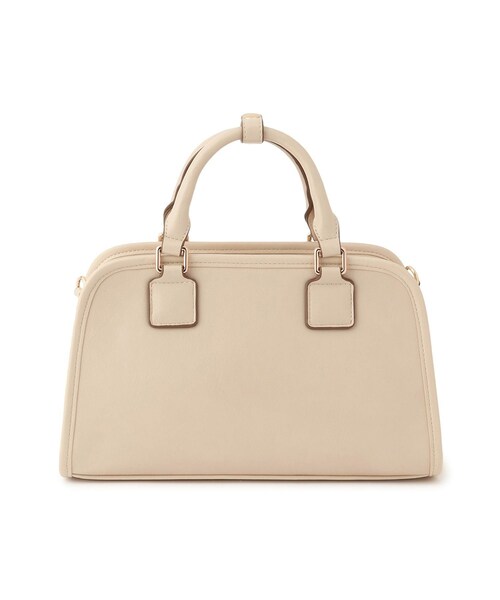 ROPE' PICNIC（ロペピクニック）の「ワイドスクエアボストンバッグ/2WAY（ボストンバッグ・レディース・ブラック/キナリ/ブラウン/ベージュ系・F）」の21枚目の写真