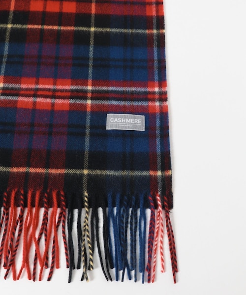 URBAN RESEARCH（アーバンリサーチ）の「チェックカシミヤマフラー（マフラー・メンズ・NAVY×CCL/BEG×BROWN/RED CHECK/BLK CHECK/YEL CHECK・FREE）」の21枚目の写真