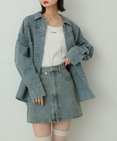 SENSE OF PLACE by URBAN RESEARCH（センスオブプレイスバイアーバンリサーチ）の「プレートピグメントタンクトップ（タンクトップ・レディース・PINK/OFF WHITE/GRAY・COMPACT/one）」の11枚目の写真