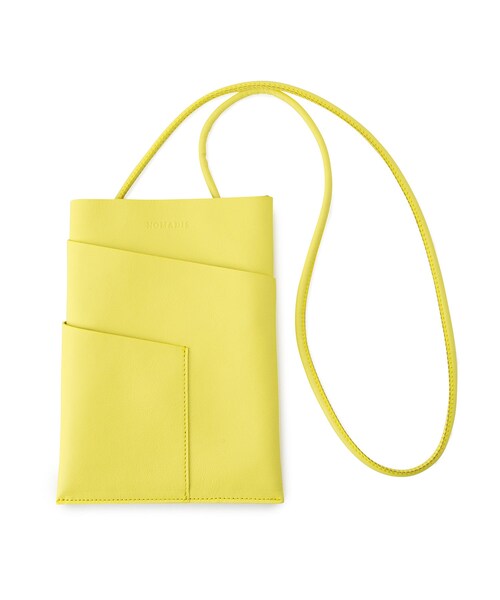 ADAM ET ROPE'（アダムエロペ）の「【NOMADIS】MERRY Petit（ショルダーバッグ・レディース・ブラック/ライトグレー/イエロー・F）」の20枚目の写真