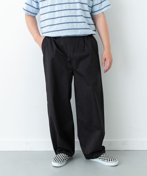 URBAN RESEARCH Sonny Label(アーバンリサーチサニーレーベル)の「タイプライターイージーワイドパンツ(その他パンツ・メンズ・オフ/ブラック/カーキ・M/L)」の16枚目の写真