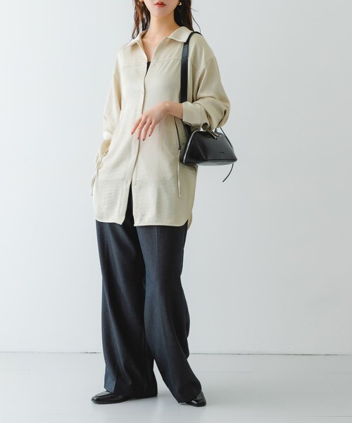 RODE SKO（ロデスコ）の「ADD CULUMN　FIGRE BODYBAG VINTAGE（ショルダーバッグ・レディース・BLACK/SAX/YEL・one）」の14枚目の写真