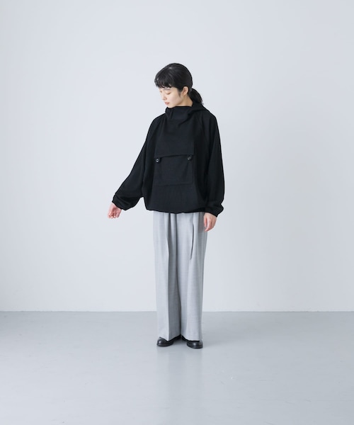 かぐれ（カグレ）の「HAVERSACK　バランサーミルドフーデットパーカー（パーカー・レディース・Black・2）」の7枚目の写真