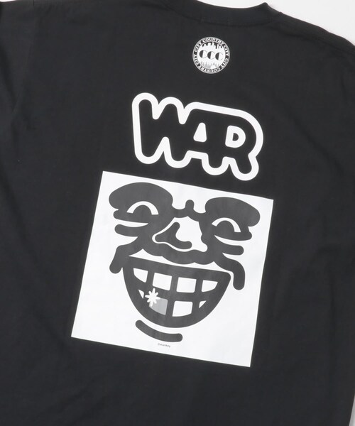 URBAN RESEARCH（アーバンリサーチ）の「CITY COUNTRY CITY　CCC×WAR＿COTTON L/S T（Tシャツ/カットソー・メンズ・BLK/WHT/WHT/BLK/WHT/BLU・L/XL）」の18枚目の写真