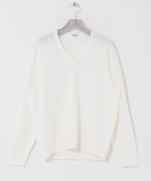 URBAN RESEARCH | PURLAM　WASHI M-G TENJIKU V PULLOVER(ニット/セーター)