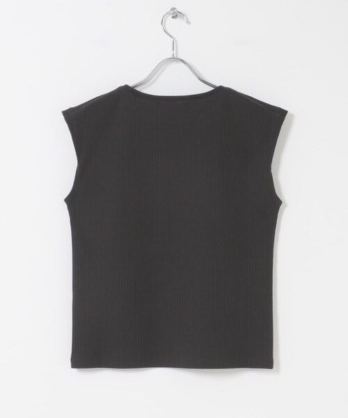 URBAN RESEARCH ROSSO（アーバンリサーチロッソ）の「汗染防止 フレンチリブTシャツ（Tシャツ/カットソー・レディース・OFF/CHARCOAL/GREIGE/SAX・Free）」の19枚目の写真