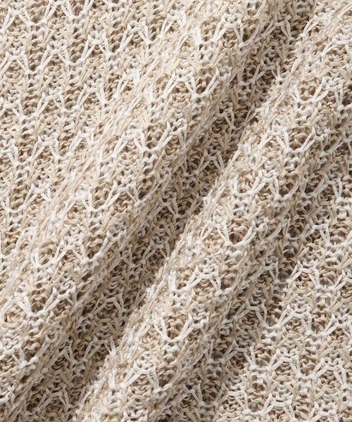 ADAM ET ROPE'(アダムエロペ)の「【Allege/アレッジ】Lace Vest(ベスト・メンズ・ダークブラウン/ベージュ・3/4)」の14枚目の写真