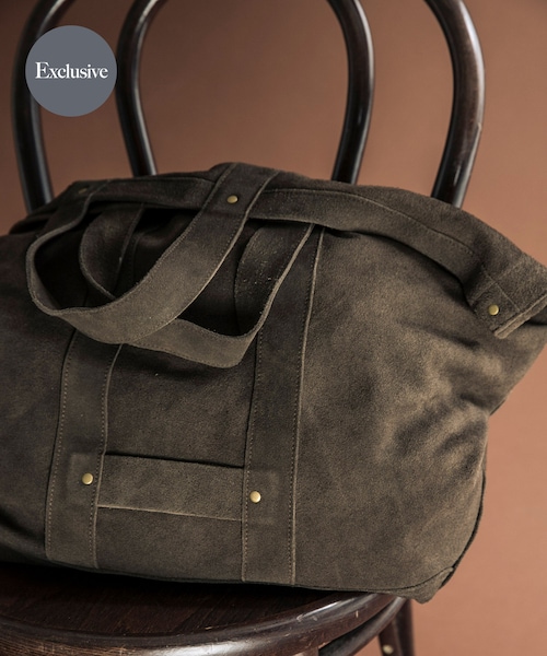 URBAN RESEARCH（アーバンリサーチ）の「『別注』SEVEN BY SEVEN×URBAN RESEARCH　LEATHER TOTE BAG（トートバッグ・メンズ・ECRU/CHACOAL/D.BROWN/OLIVE・Free）」の3枚目の写真