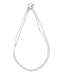 MURUA | パールチェーンMIXネックレス(ネックレス)