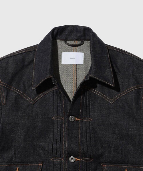 ADAM ET ROPE'(アダムエロペ)の「【SUGARHILL/シュガーヒル】CLASSIC DENIM JACKET(デニムジャケット・メンズ・ネイビー・2/3)」の5枚目の写真