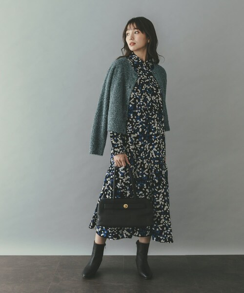 URBAN RESEARCH ROSSO（アーバンリサーチロッソ）の「ラメシャギーカーディガン（カーディガン/ボレロ・レディース・BLUE GRAY/BLACK・Free）」の19枚目の写真