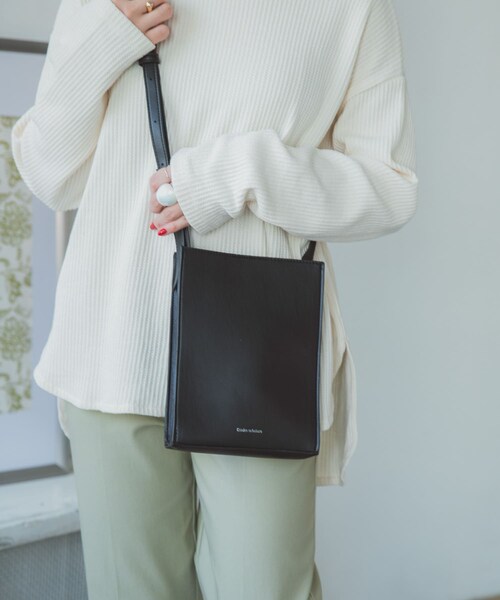 ITEMS URBANRESEARCH(アイテムズ アーバンリサーチ)の「ボックスショルダーバッグ(ショルダーバッグ・レディース・OFF/GRY/BLK・-)」の18枚目の写真