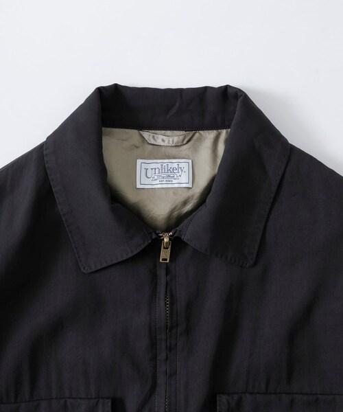 URBAN RESEARCH（アーバンリサーチ）の「Unlikely　Gabardine Sports Jacket（ブルゾン・メンズ・Black・M/L/XL）」の5枚目の写真