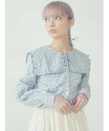 merry jenny | flowerセーラーカラーブラウス(シャツ/ブラウス)