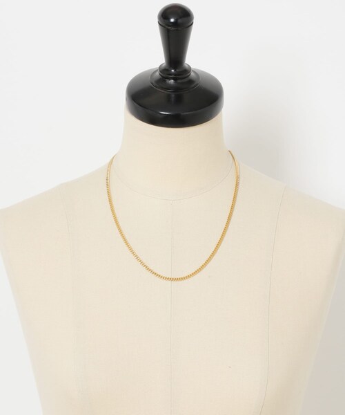 URBAN RESEARCH(アーバンリサーチ)の「Curb Chain M Gold(ネックレス・レディース・GOLD・18)」の4枚目の写真