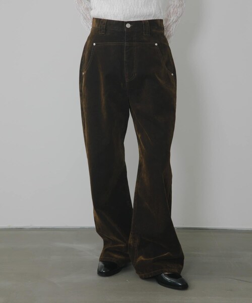 KBF(ケイビーエフ)の「『2サイズ展開』フロントパネルデザインデニム(デニムパンツ・レディース・BLUE/BROWN/BLACK・36/38)」の18枚目の写真