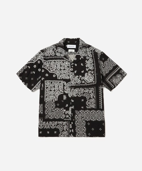 Saturdays NYC(サタデーズ ニューヨークシティ )の「MIYAGIHIDETAKA x Saturdays NYC Bandana SS shirt(シャツ/ブラウス・レディース・ブラック/ホワイト/ネイビー・L/M/XL)」の7枚目の写真