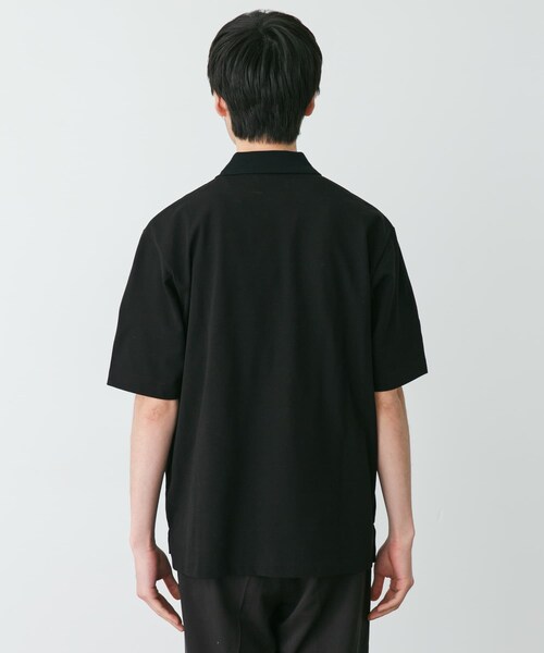 URBAN RESEARCH DOORS(アーバンリサーチドアーズ)の「marka ONE BUTTON T-SHIRTS SHORT-SLEEVE(ポロシャツ・メンズ・B.BORDER/BLACK・1/2)」の9枚目の写真