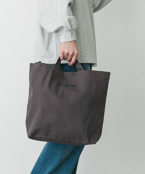 URBAN RESEARCH DOORS(アーバンリサーチドアーズ)の「『別注』L.L.Bean×DOORS Shoulder Strap Tote L(ショルダーバッグ・メンズ・Natural/Black/CarbonGray・one)」の9枚目の写真