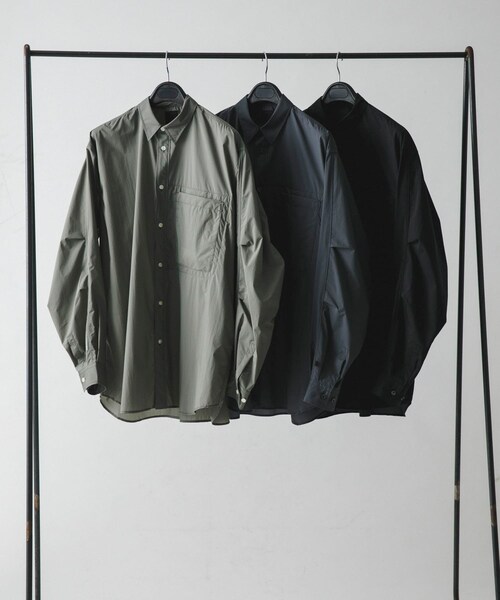 URBAN RESEARCH（アーバンリサーチ）の「DAIWA PIER39　TECH TRAVEL SHIRT（シャツ/ブラウス・メンズ・WOLF GRAY/BLACK/CHARCOAL・S/M/L/XL）」の10枚目の写真
