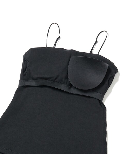 ADAM ET ROPE'（アダムエロペ）の「【定番人気】ベアキャミソール（キャミソール・レディース・ブラック/ホワイト・F）」の13枚目の写真