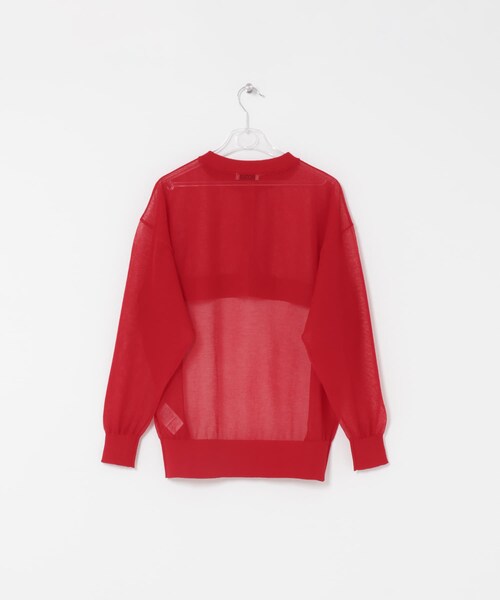 LAATO（ラート）の「sheer cardigan（カーディガン/ボレロ・レディース・リップ/ラクダ・Free）」の9枚目の写真