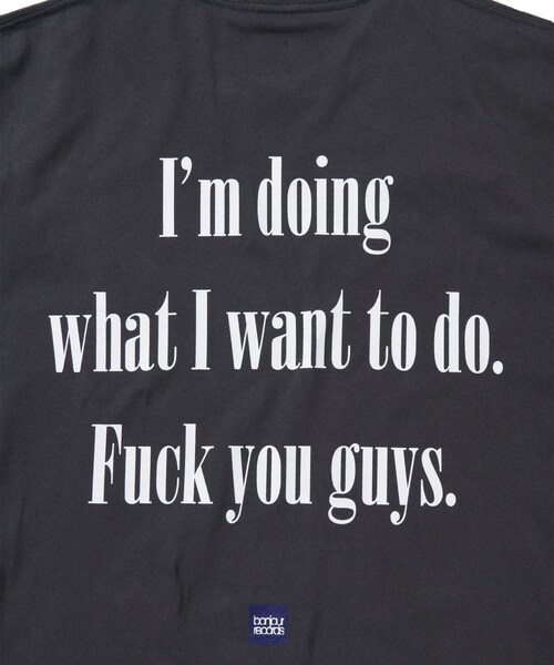 bonjour records(ボンジュールレコーズ)の「【Warwick Saint for bonjour records】Bjork photo S/S Tee(Tシャツ/カットソー・レディース・ブラック/ホワイト・L/M/XL)」の11枚目の写真