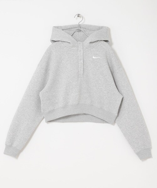 URBAN RESEARCH DOORS（アーバンリサーチドアーズ）の「NIKE　NSW PHNX FLC OS CRP HNLY（パーカー・レディース・PLATINUM/SAIL・M）」の9枚目の写真