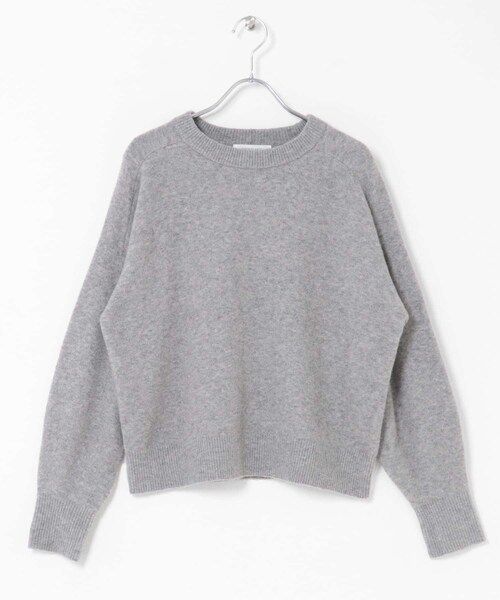 URBAN RESEARCH Sonny Label（アーバンリサーチサニーレーベル）の「フラッフィータッチクルーネックニットプルオーバー（ニット/セーター・レディース・杢グレー/ミント/ブラック・FREE）」の21枚目の写真