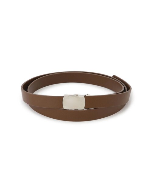 VIS(ビス)の「20mm幅スムースガチャベルト(ベルト・レディース・ブラック/ダークブラウン/ベージュ系・F)」の11枚目の写真