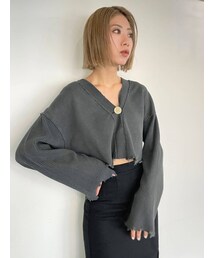 EMODA | スウェットルーズカーディガン(カーディガン/ボレロ)