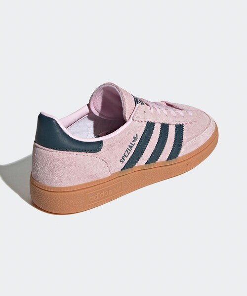 ADAM ET ROPE'（アダムエロペ）の「【adidas(アディダス)】 HANDBALL SPEZIAL W（スニーカー・レディース・ベージュ/ピンク・23/24/25）」の10枚目の写真