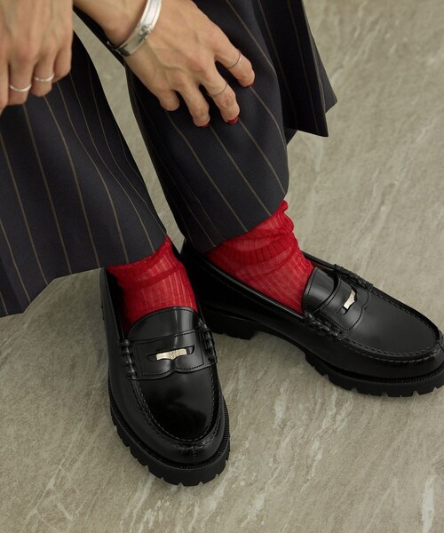 ADAM ET ROPE'(アダムエロペ)の「【HARUTA(ハルタ) for SALON】別注チャームローファー(ローファー・レディース・ブラック/ダークブラウン系/ブラウン/ブラウン系・22.5/23.5/24.5/25.0/25.5)」の14枚目の写真