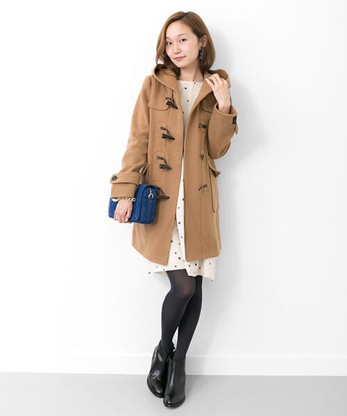 URBAN RESEARCH（アーバンリサーチ）の「ダッフルコート（ダッフルコート・レディース・NAVY/CAMEL/OFF・FREE）」の8枚目の写真