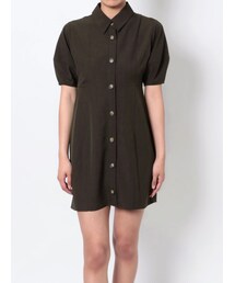 MURUA | ランタンスリーブミニワンピース(ワンピース)