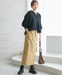 miclat | 大きいサイズ　カーゴスカート　miclat(スカート)