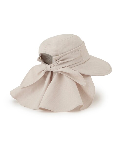 ROPE'（ロペ）の「3WAY UVハット（ハット・レディース・ブラック/ホワイト/ベージュ/ネイビー・F）」の8枚目の写真