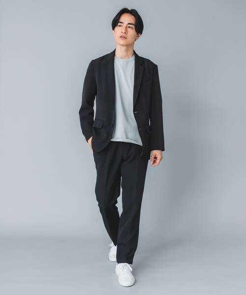 URBAN RESEARCH ROSSO（アーバンリサーチロッソ）の「『WEB限定』『イージーケア』ハイパフォーマンス快適セットアップ（セットアップ・メンズ・BLACK/NAVY/CHARCOAL・S/M/L/XL）」の22枚目の写真