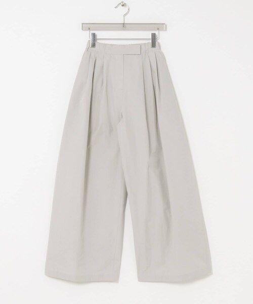 AMOMENTO THREE TUCK BANDING PANTS 【公式通販】